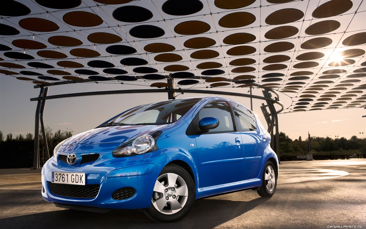 Toyota Aygo - 2009 HD tapetu #2 - 1280x800