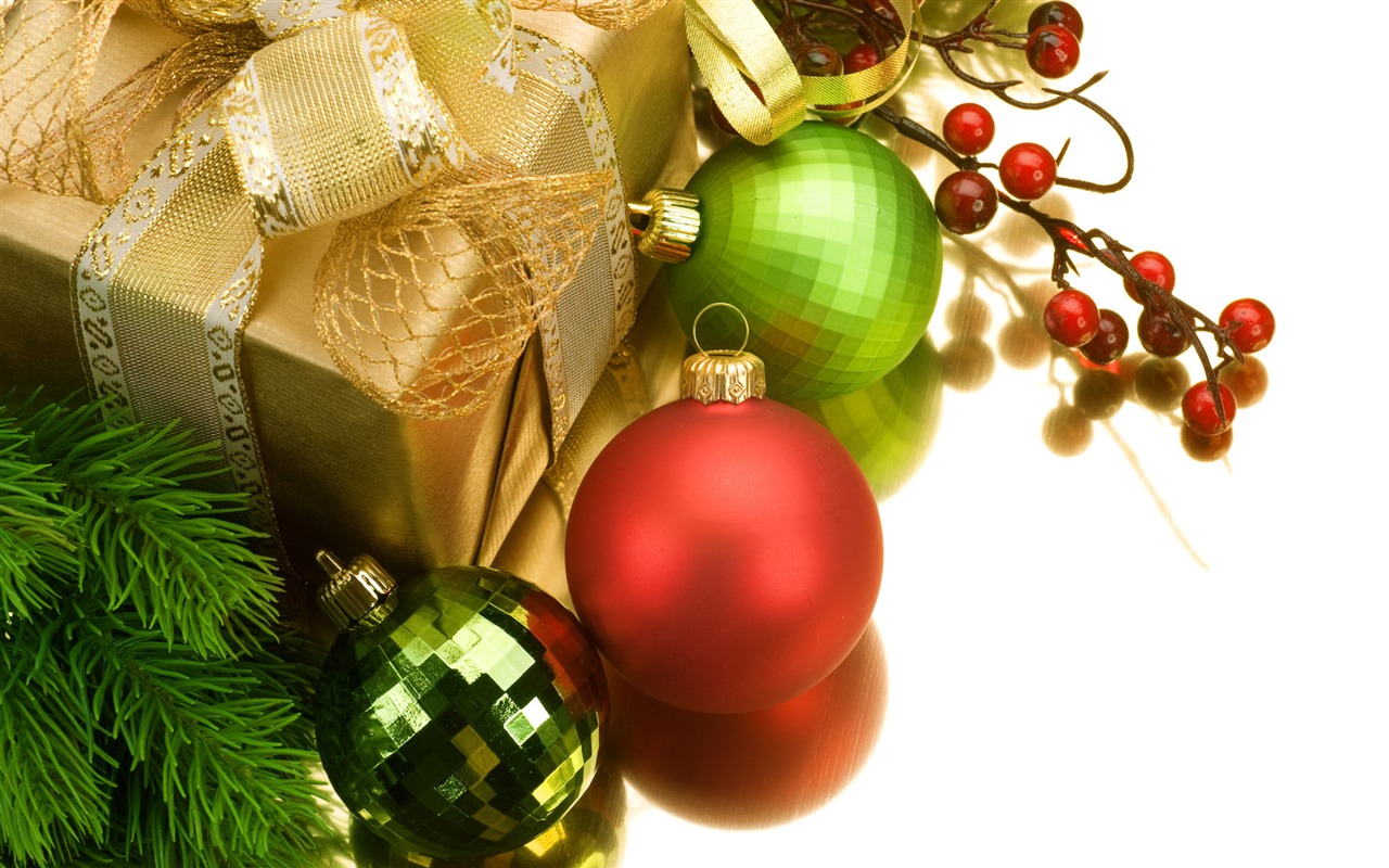 Christmas balls wallpaper (5) #15 - 1280x800