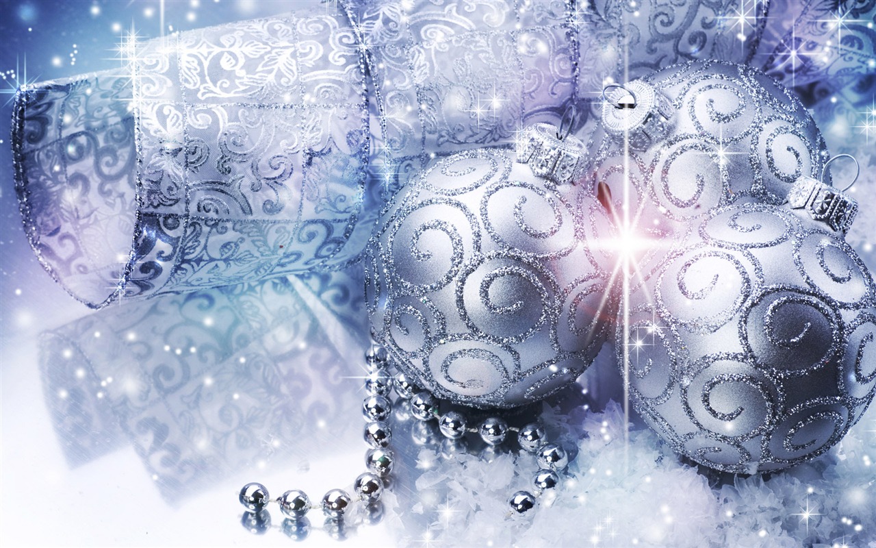 Christmas balls wallpaper (6) #3 - 1280x800