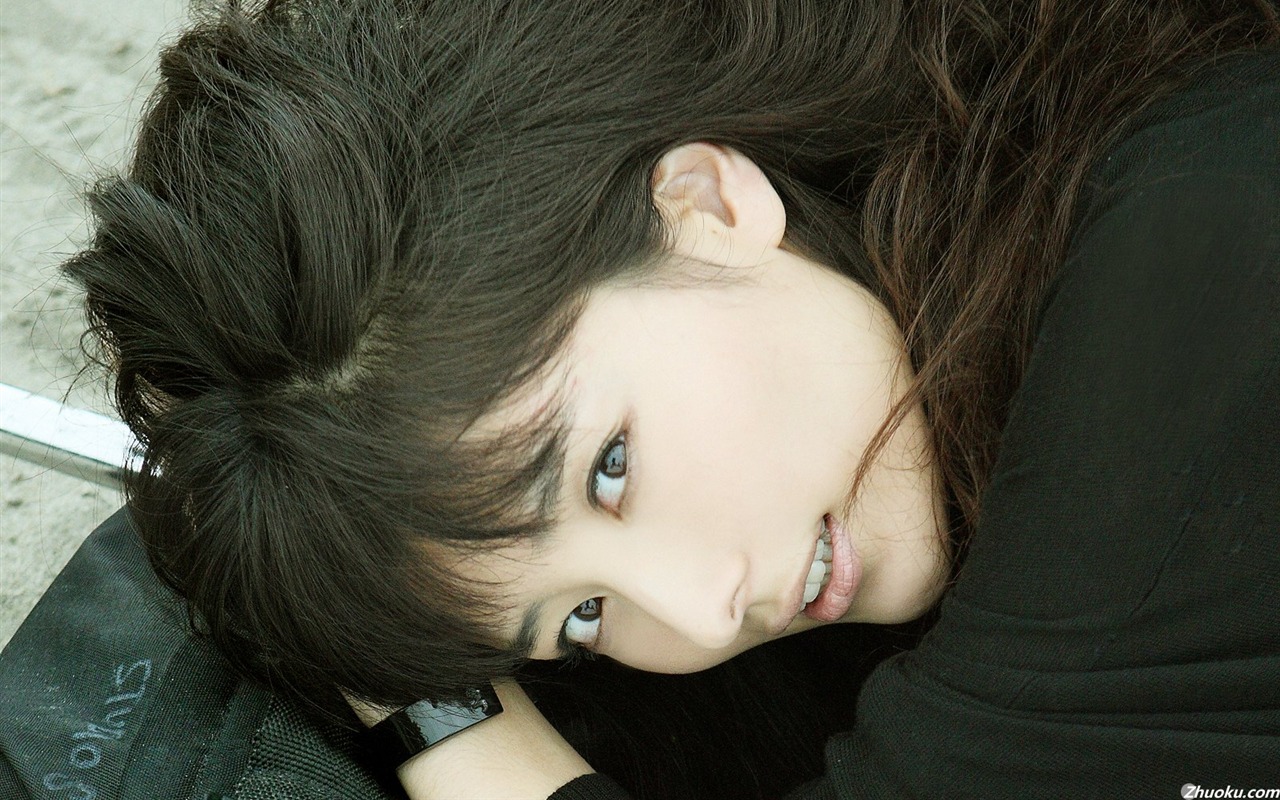 Harada Natsuki hermoso fondo de pantalla #3 - 1280x800