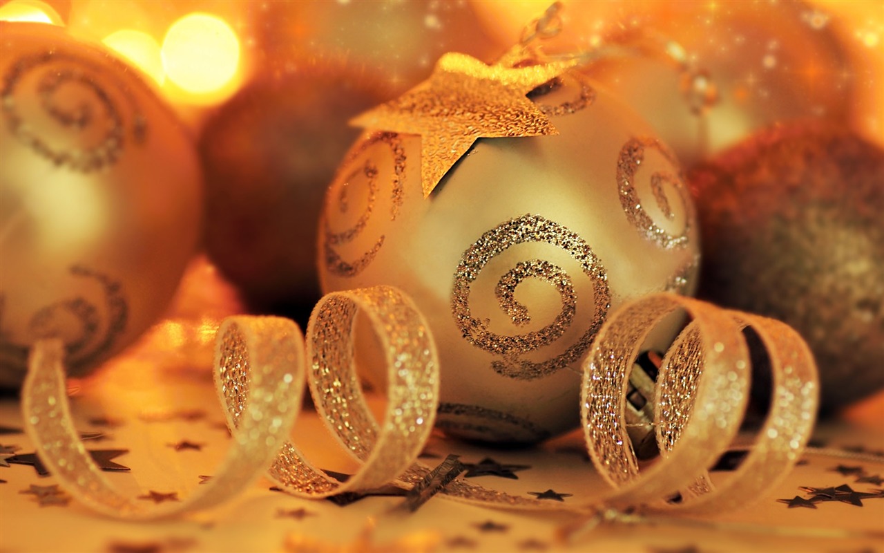 Christmas balls wallpaper (7) #10 - 1280x800