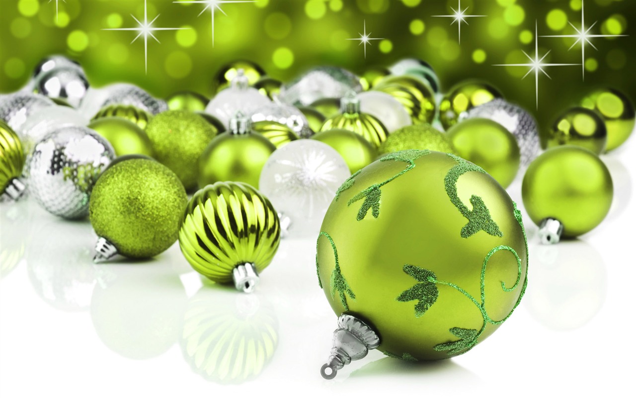 Christmas balls wallpaper (7) #17 - 1280x800