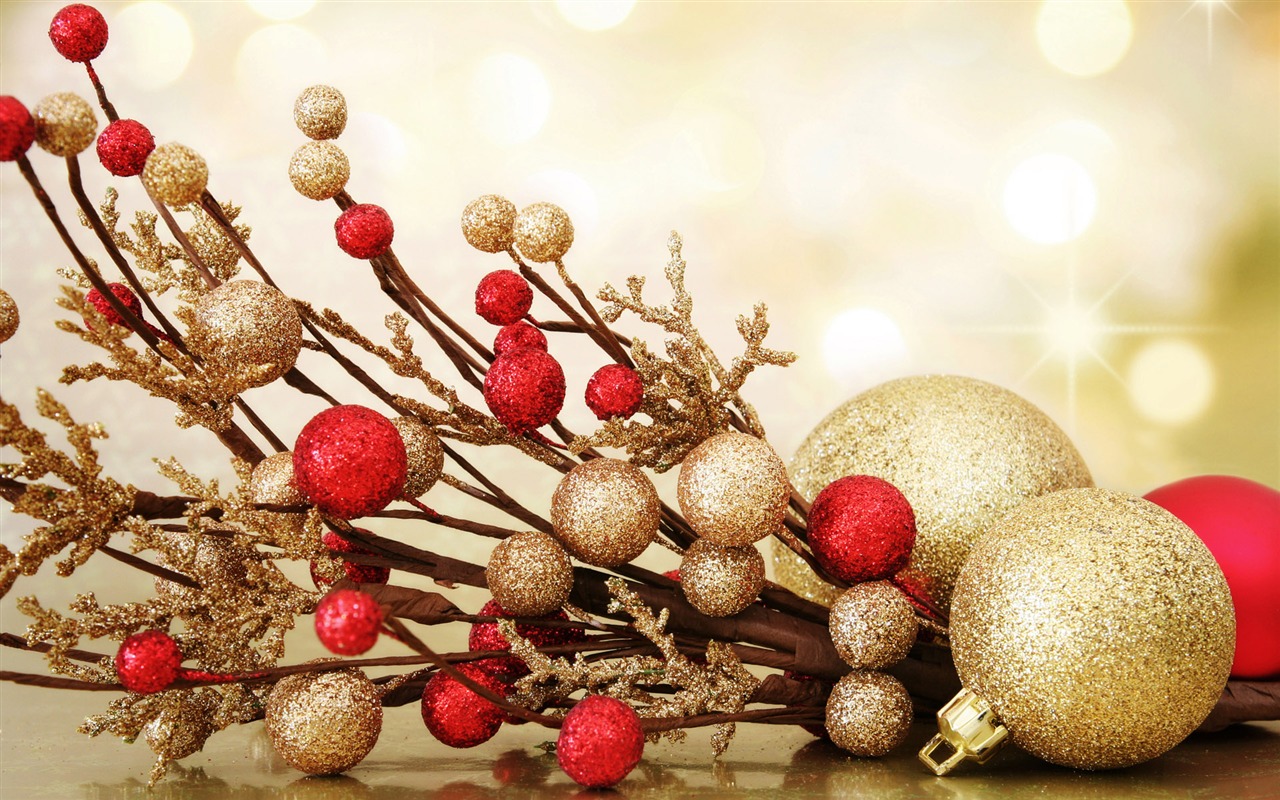 Christmas balls wallpaper (7) #19 - 1280x800