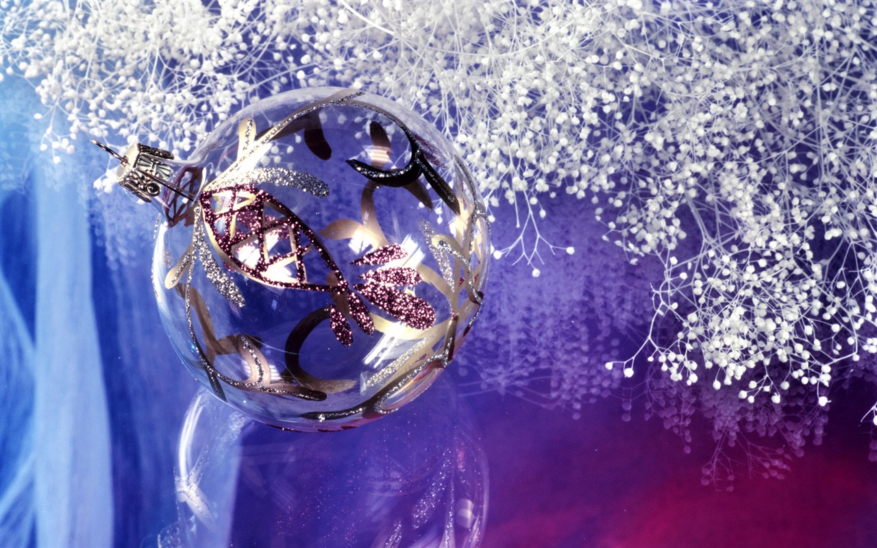 Christmas balls wallpaper (8) #4 - 1280x800