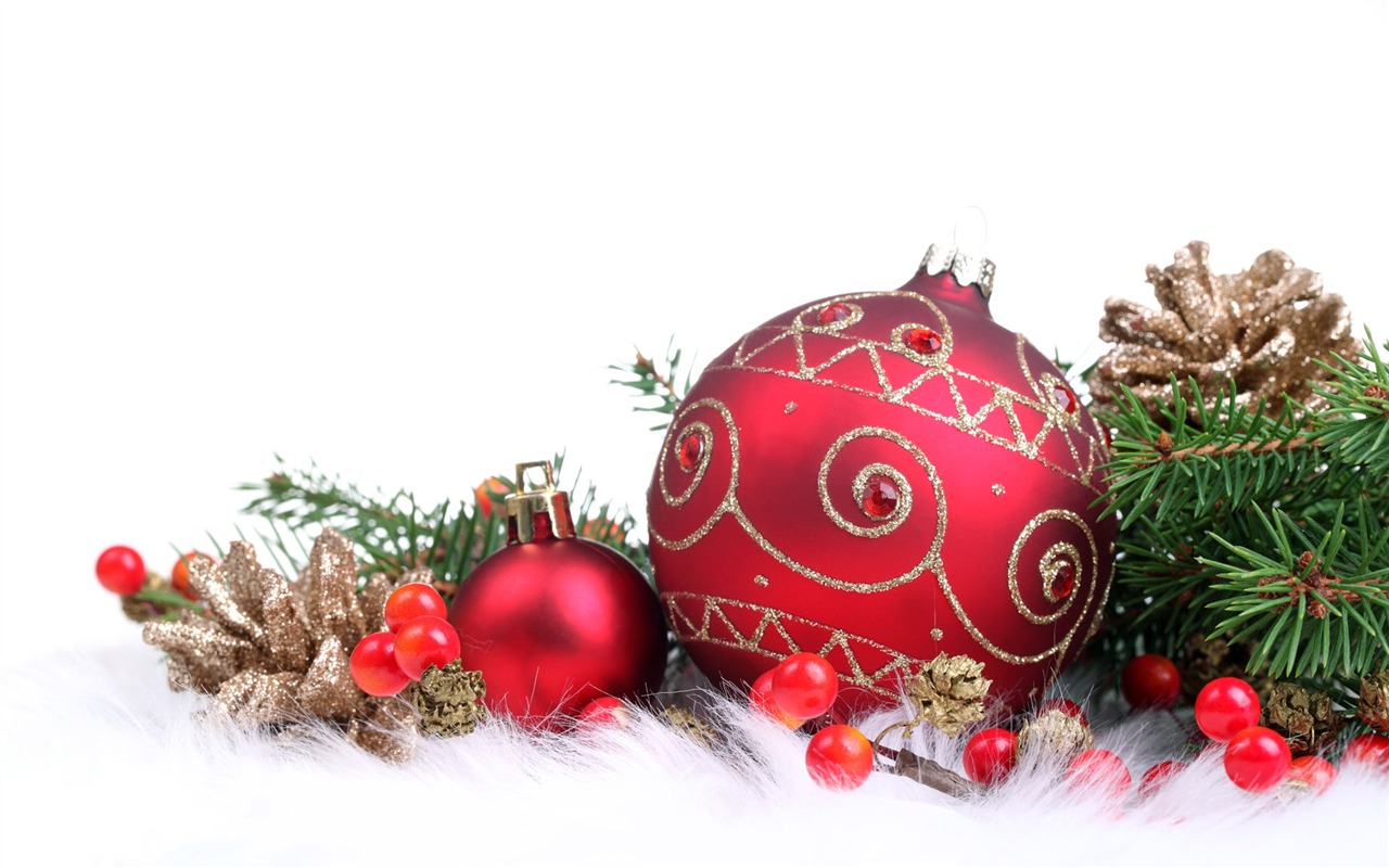 Christmas balls wallpaper (8) #12 - 1280x800