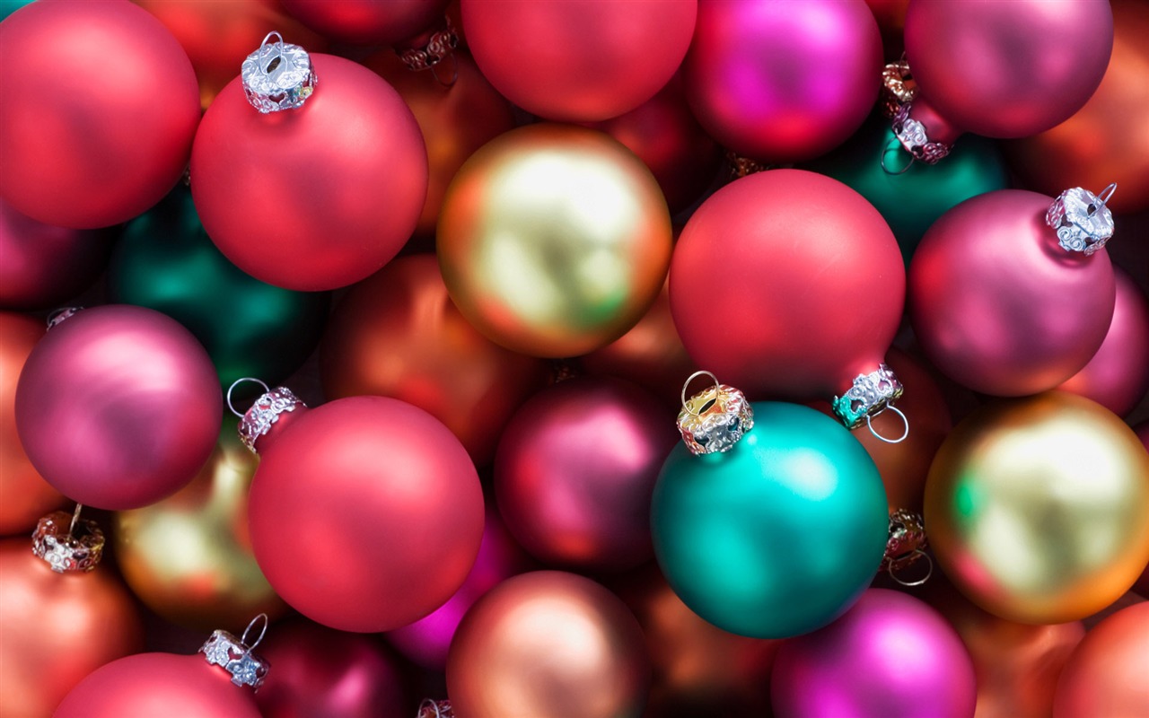 Christmas balls wallpaper (8) #13 - 1280x800