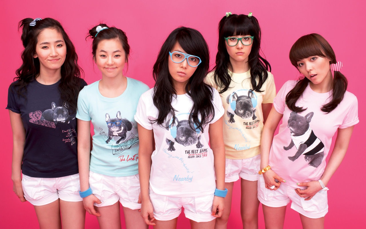 Wonder Girls Korejština krásu portfolio #1 - 1280x800