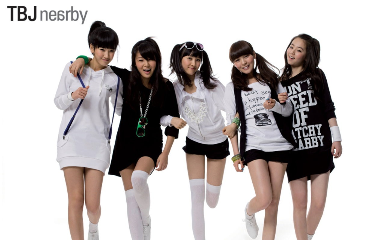 Wonder Girls Korejština krásu portfolio #5 - 1280x800
