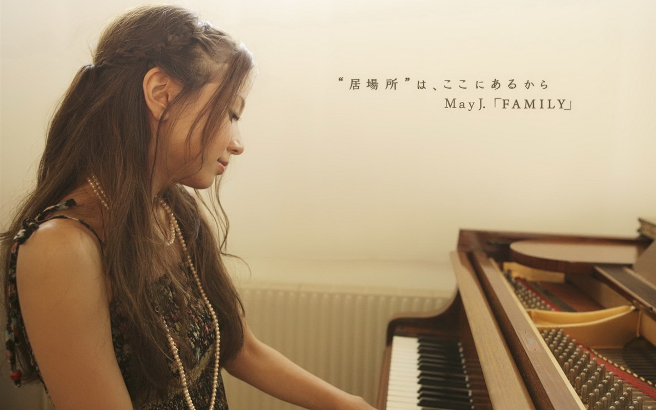 May J 美女壁紙 #3 - 1280x800