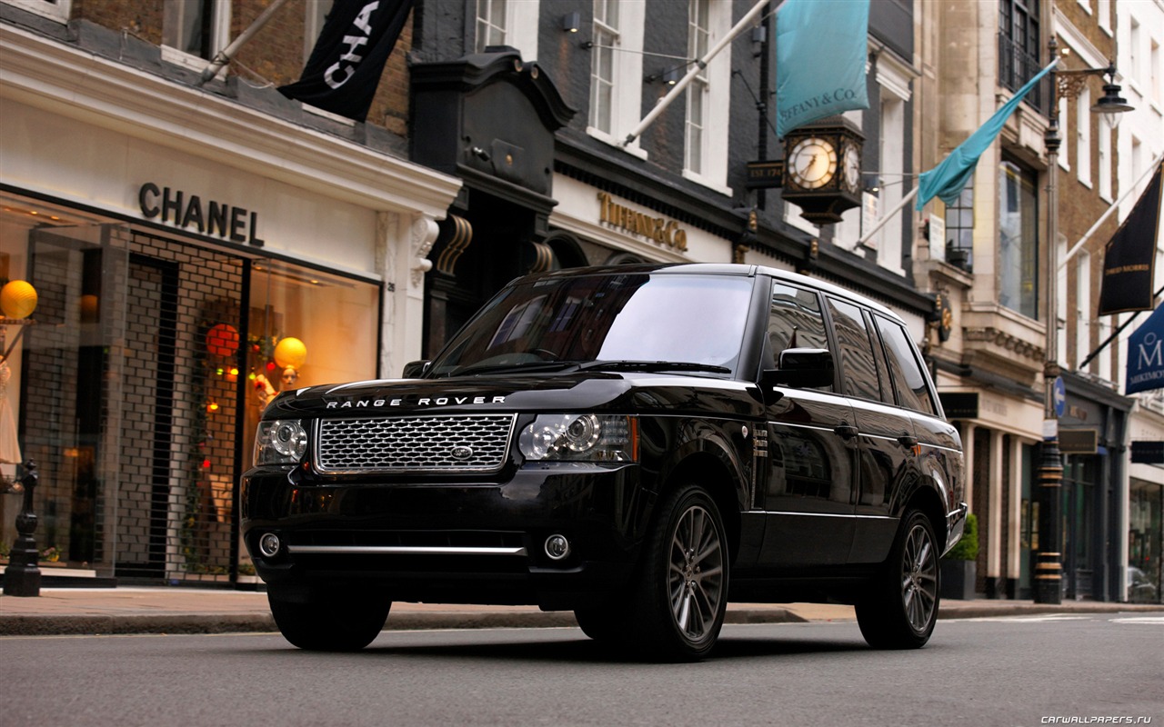 Land Rover Range Rover Black Edition - 2011 HD tapetu #1 - 1280x800