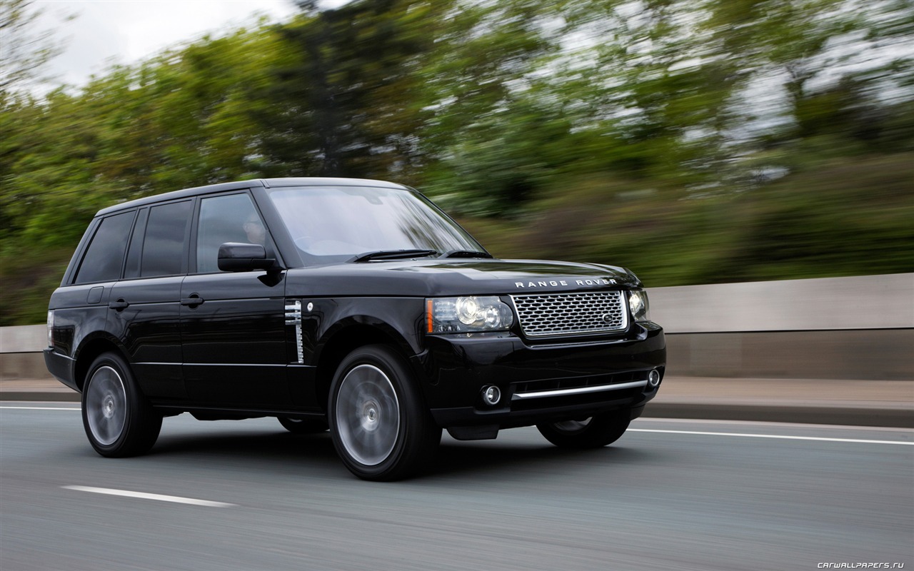 Land Rover Range Rover Black Edition - 2011 HD Wallpaper #16 - 1280x800