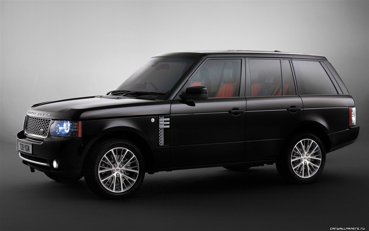 Land Rover Range Rover Black Edition - 2011 HD wallpaper #17 - 1280x800