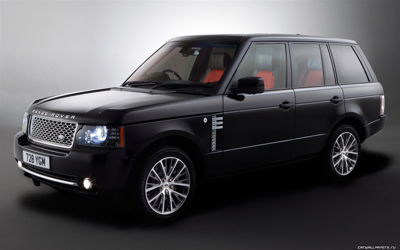 Land Rover Range Rover Black Edition - 2011 HD tapetu #18 - 1280x800