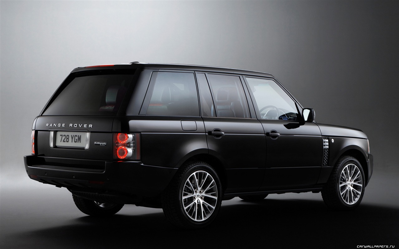 Land Rover Range Rover Black Edition - 2011 HD Wallpaper #19 - 1280x800