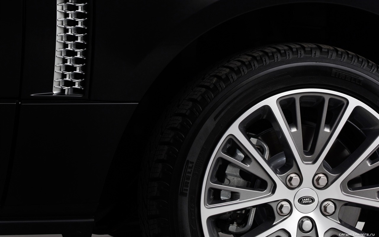 Land Rover Range Rover Black Edition - 2011 HD tapetu #23 - 1280x800