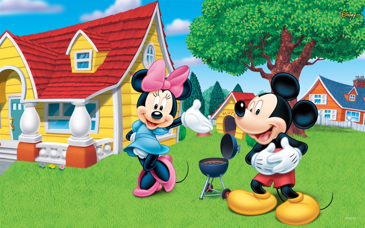 Fondo de pantalla de dibujos animados de Disney Mickey (2) #2 - 1280x800