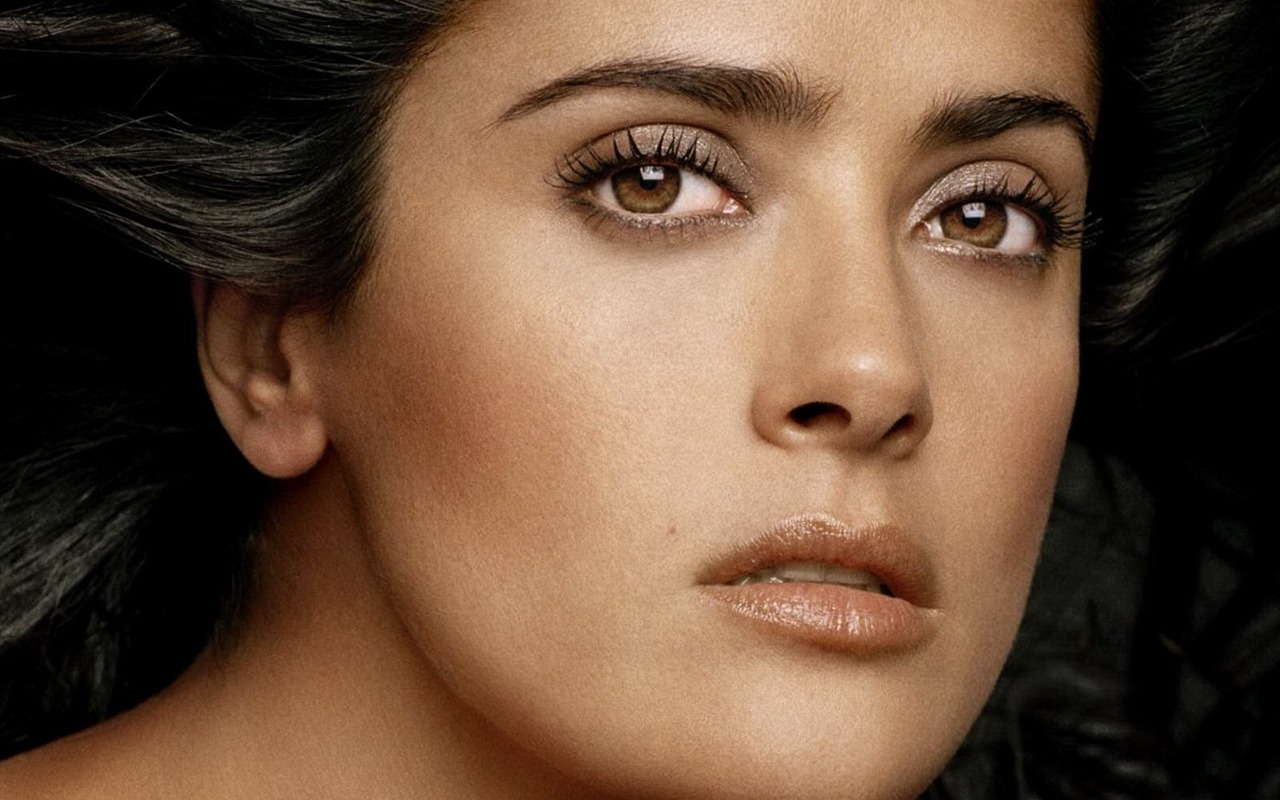 Salma Hayek krásnou tapetu (1) #28 - 1280x800