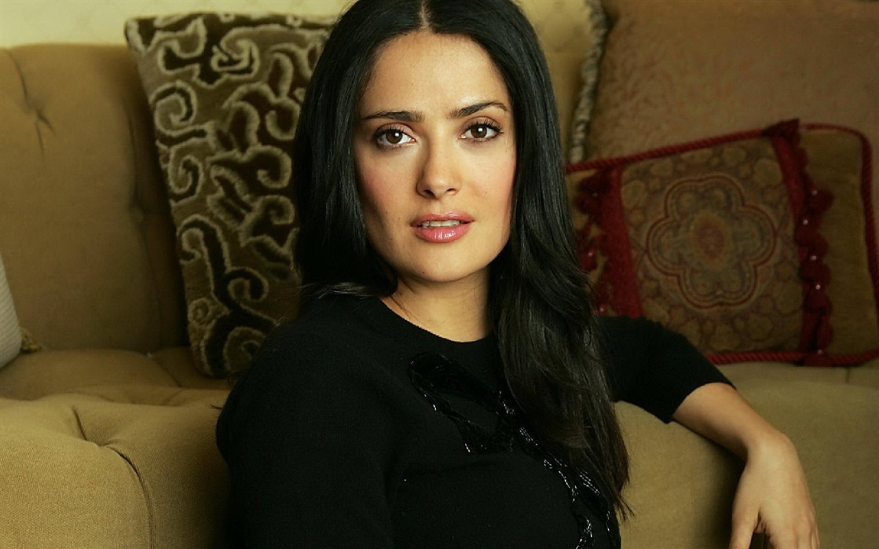 Salma Hayek krásnou tapetu (2) #11 - 1280x800