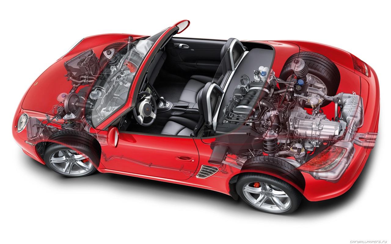 Porsche Boxster S - 2009 HD tapetu #18 - 1280x800