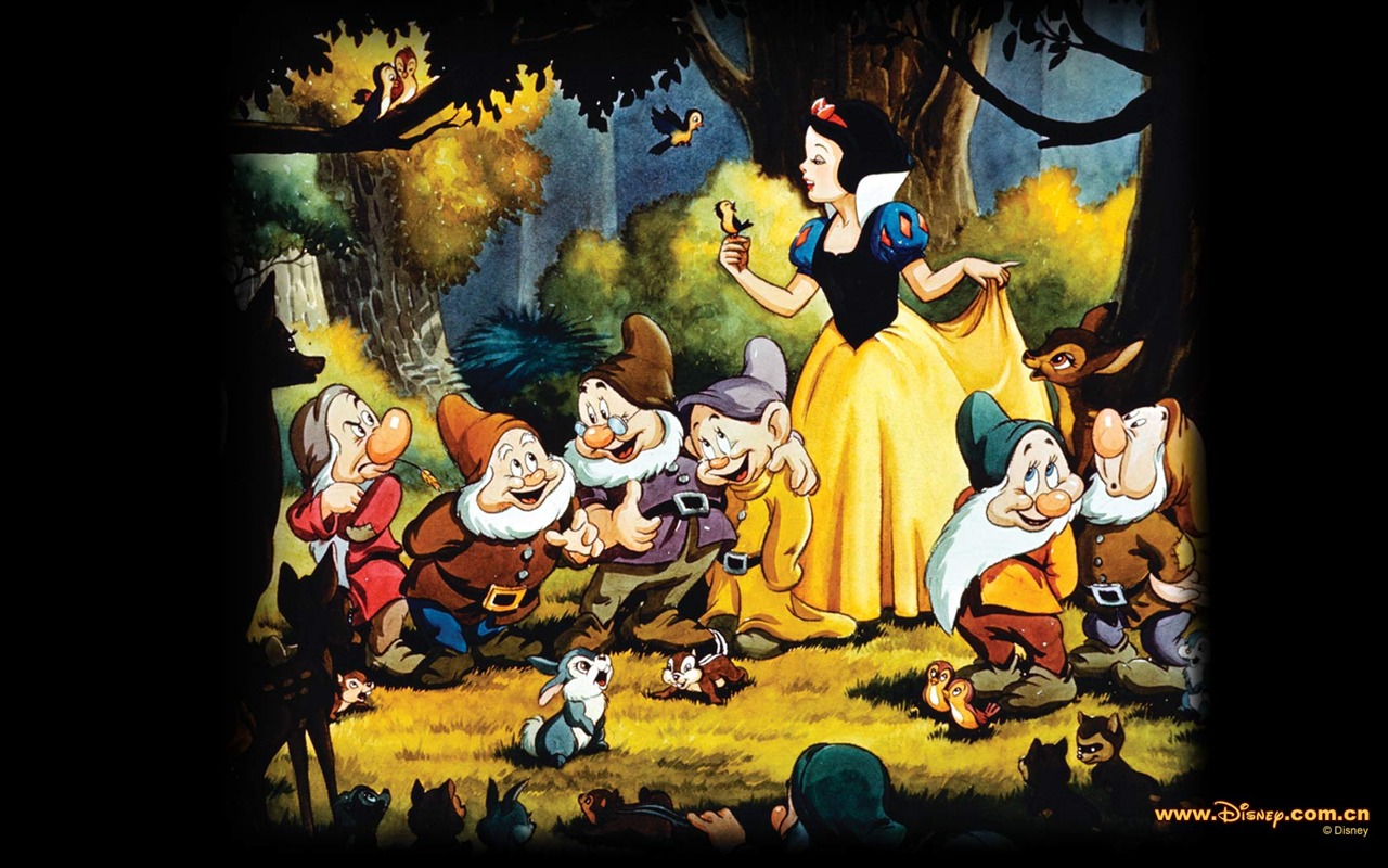 Princezna Disney karikatury tapety (1) #5 - 1280x800
