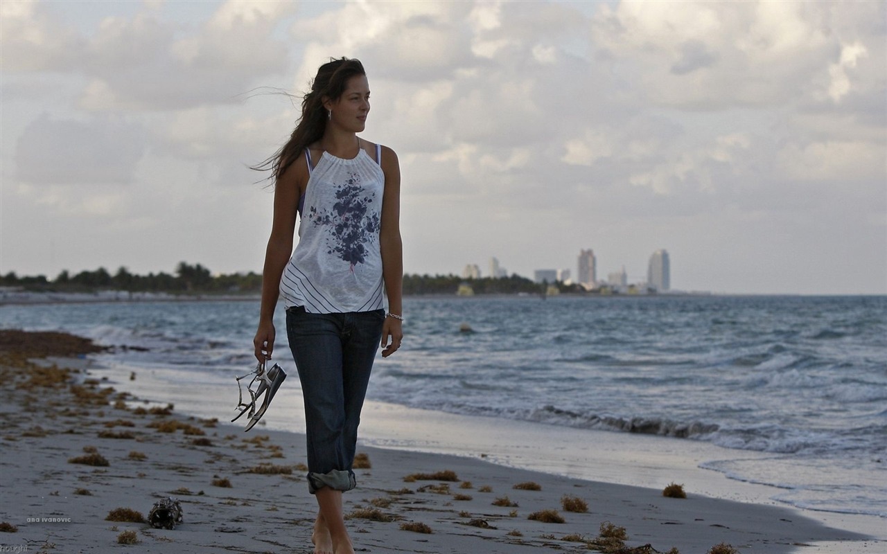 Ana Ivanovic krásná tapeta #5 - 1280x800