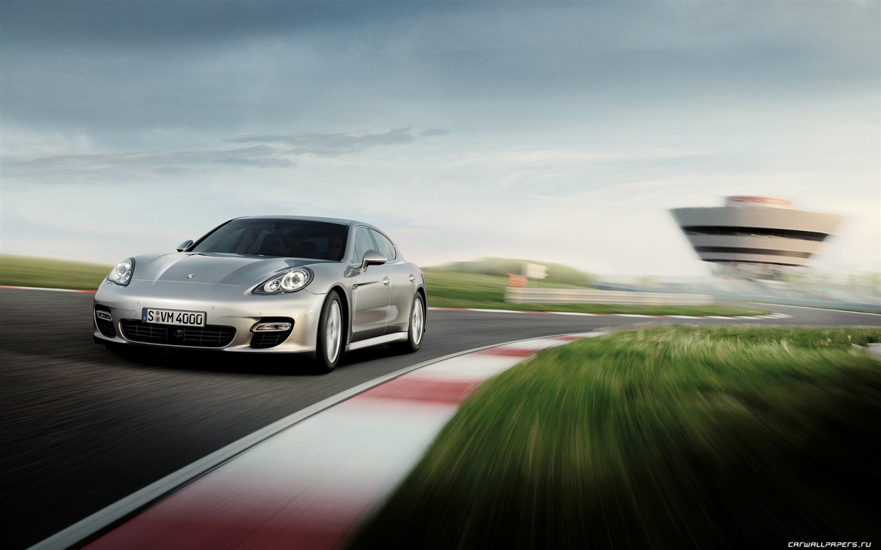 Porsche Panamera Turbo - 2009 HD wallpaper #2 - 1280x800