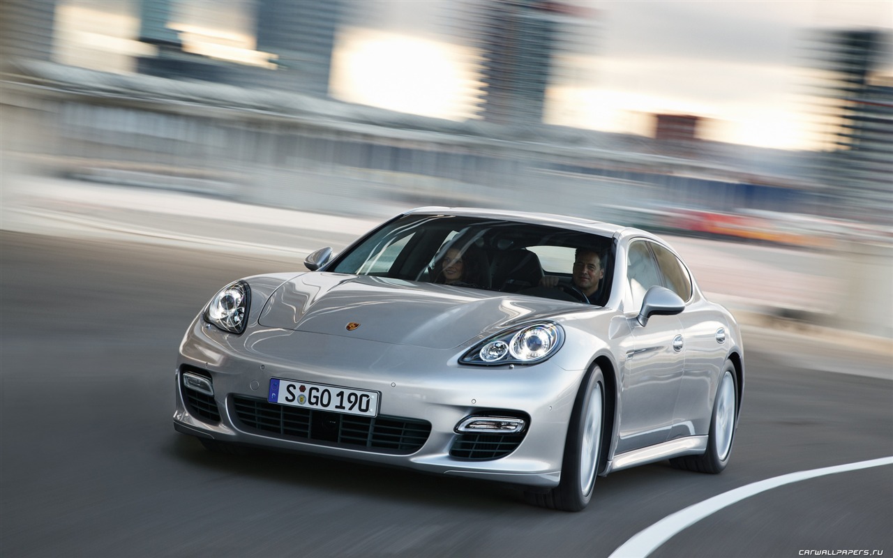 Porsche Panamera Turbo - 2009 HD wallpaper #22 - 1280x800