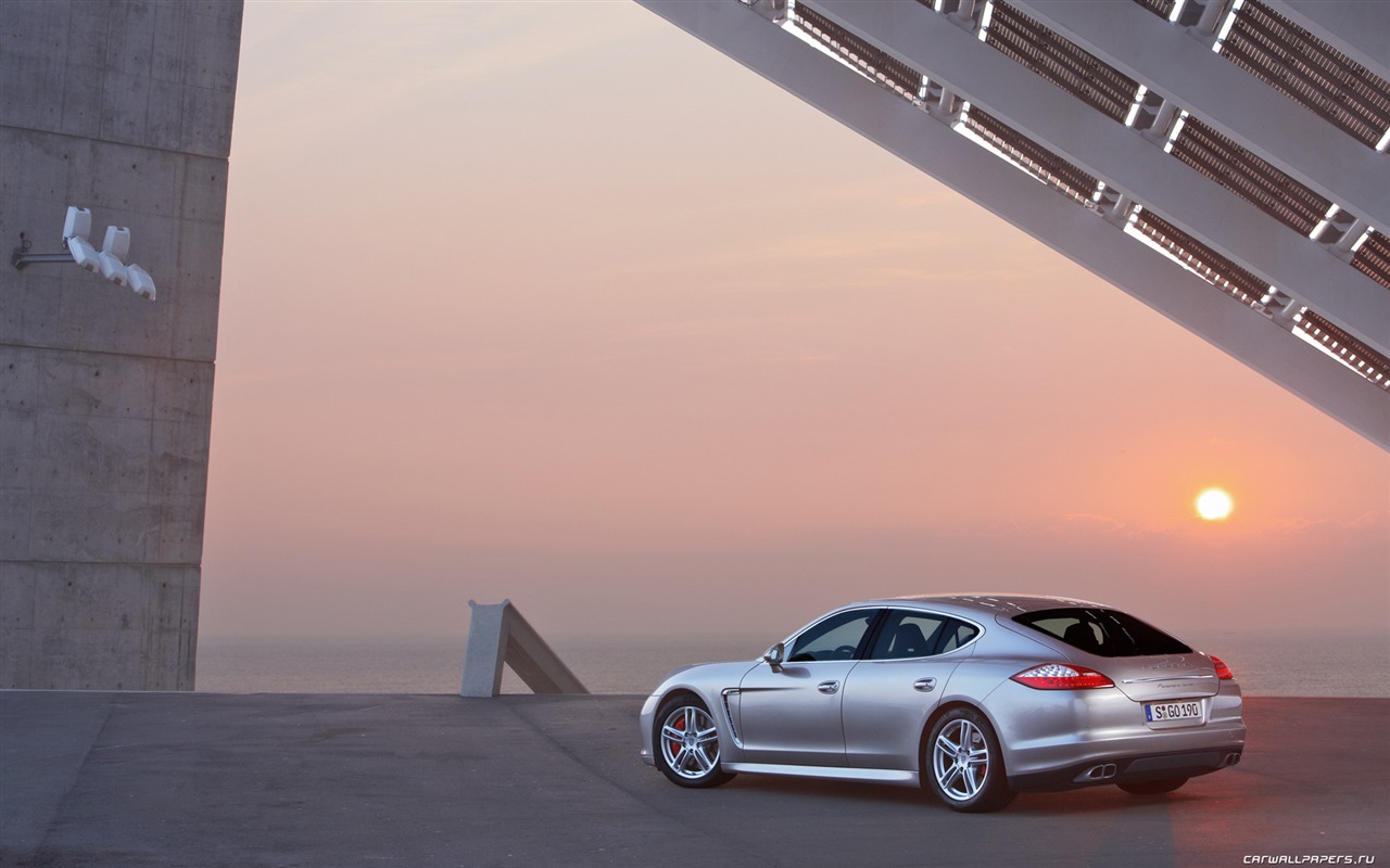 포르쉐 Panamera 터보 - 2009의 HD 벽지 #47 - 1280x800