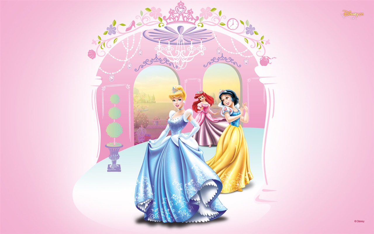 Princezna Disney karikatury tapety (3) #2 - 1280x800