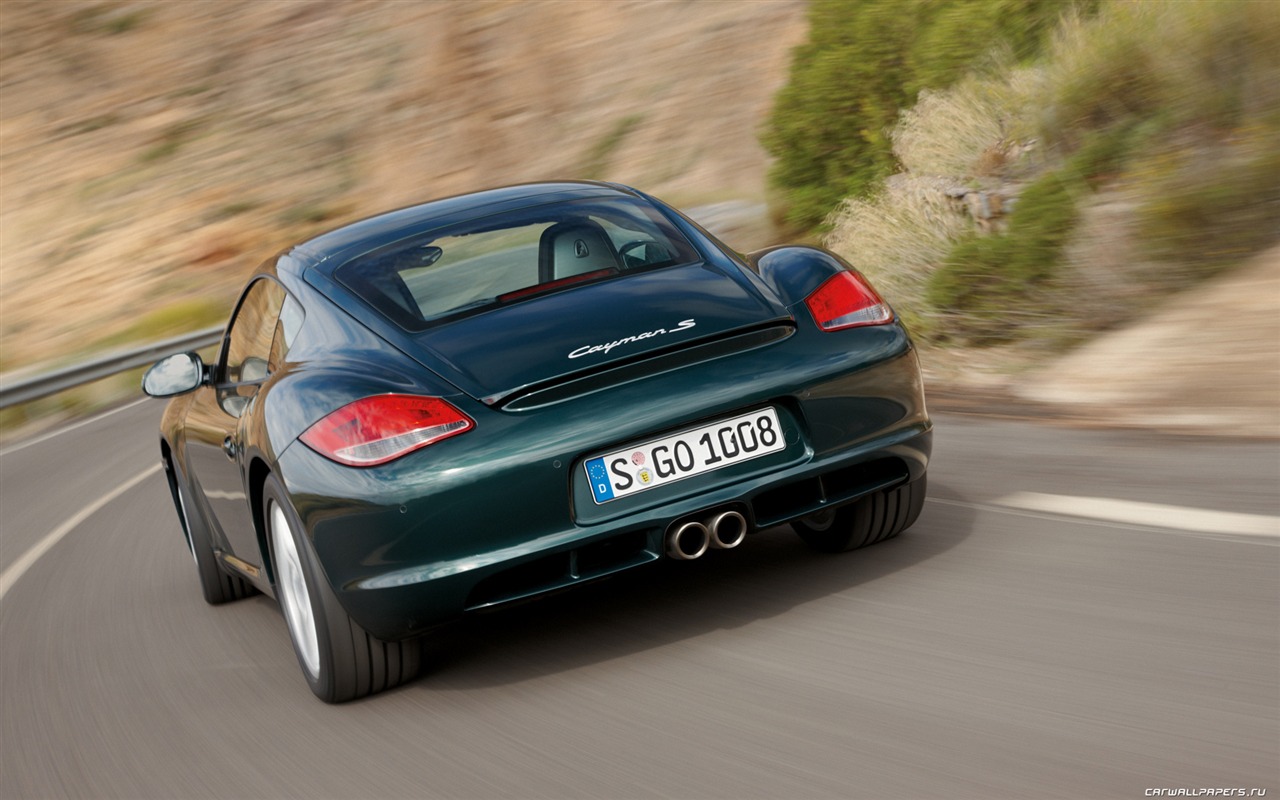 Porsche Cayman S - 2009 HD tapetu #6 - 1280x800