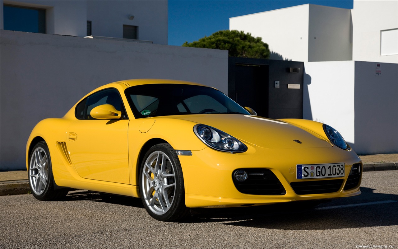 Porsche Cayman S - 2009 HD tapetu #20 - 1280x800