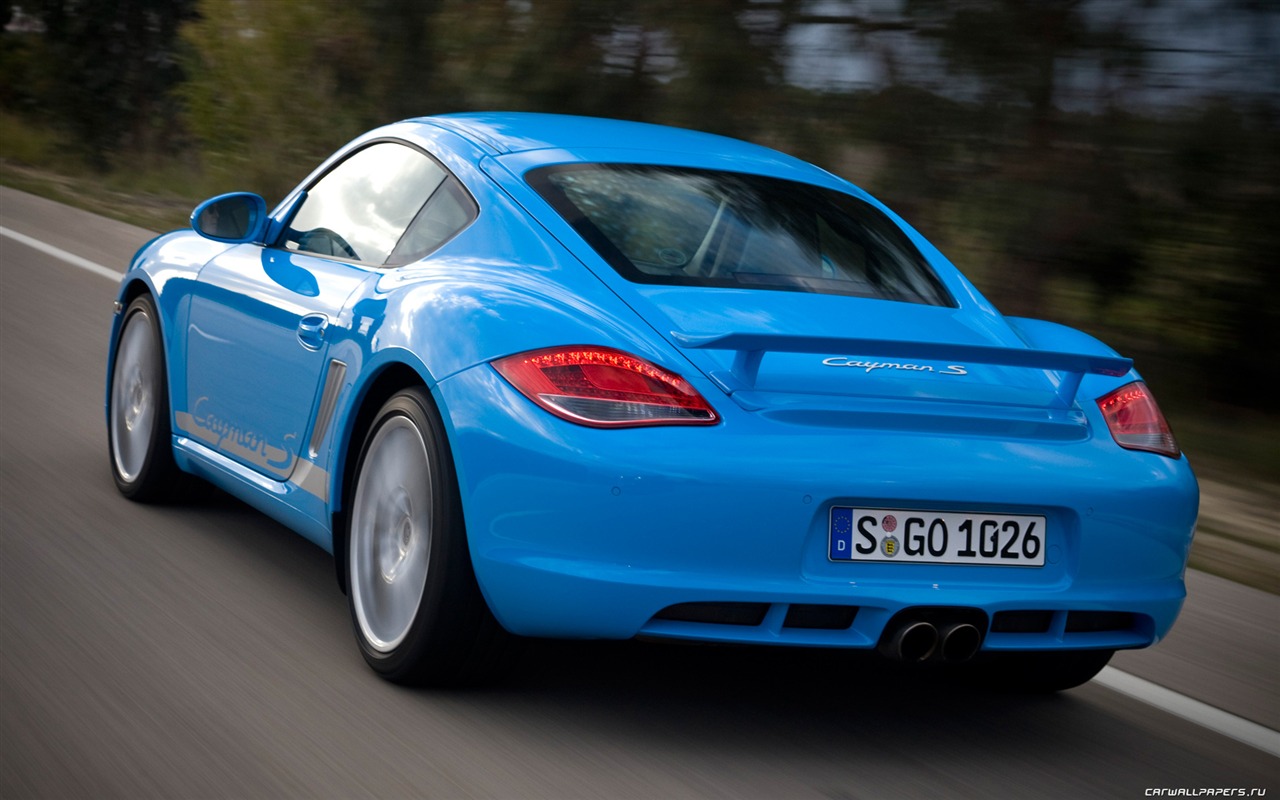 Porsche Cayman S - 2009 HD wallpaper #23 - 1280x800