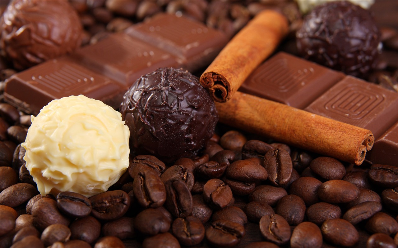 Chocolate close-up wallpaper (2) #2 - 1280x800