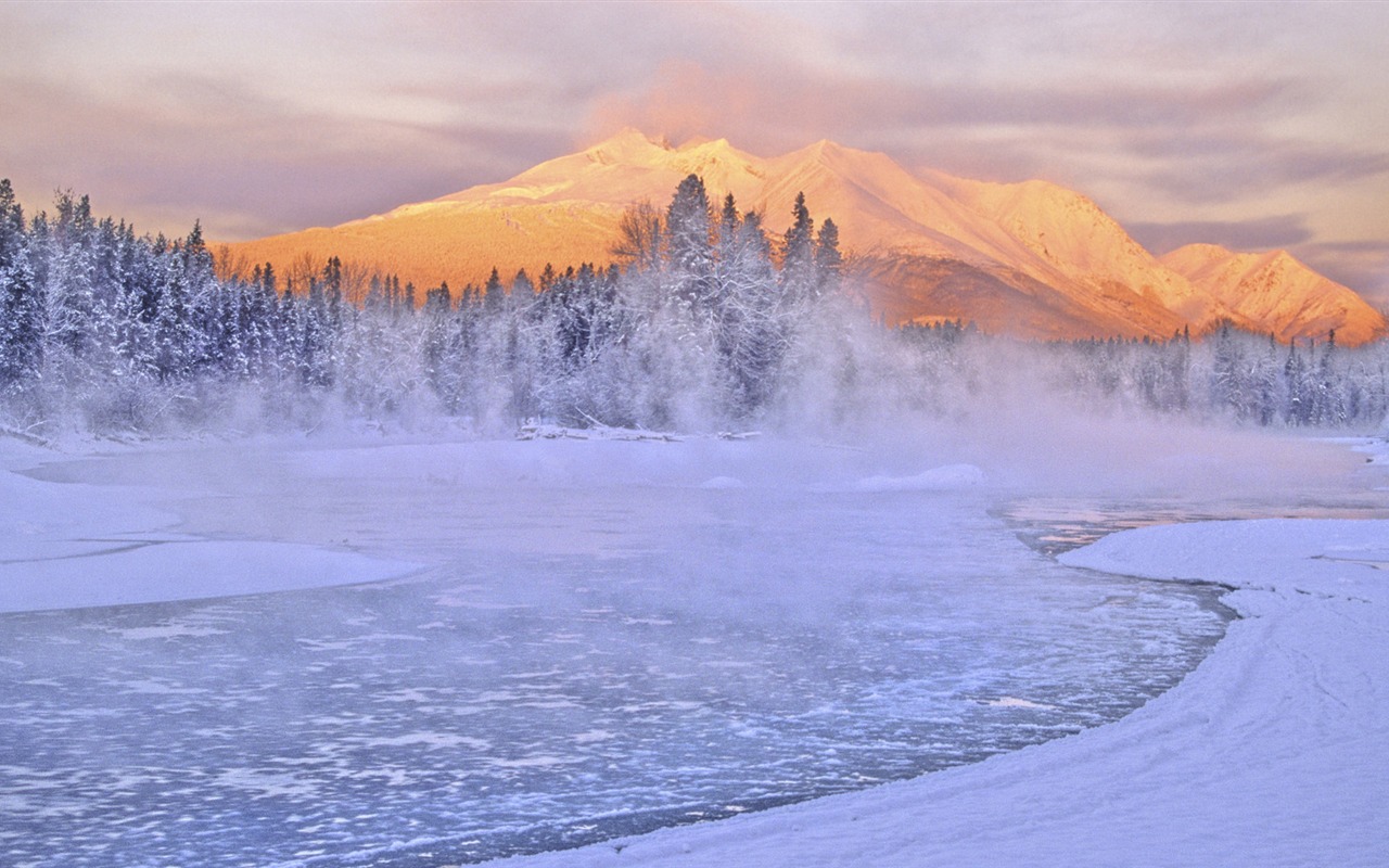 寬屏雪景 壁紙(三) #8 - 1280x800