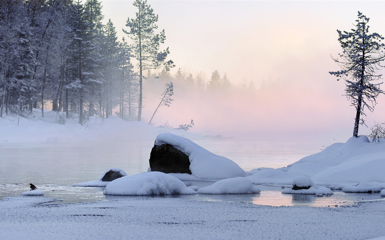 寬屏雪景 壁紙(三) #20 - 1280x800