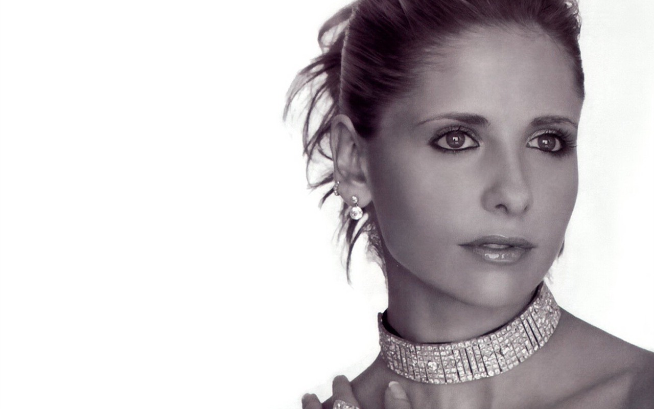 Sarah Michelle Gellar hermosos fondos de escritorio (1) #7 - 1280x800