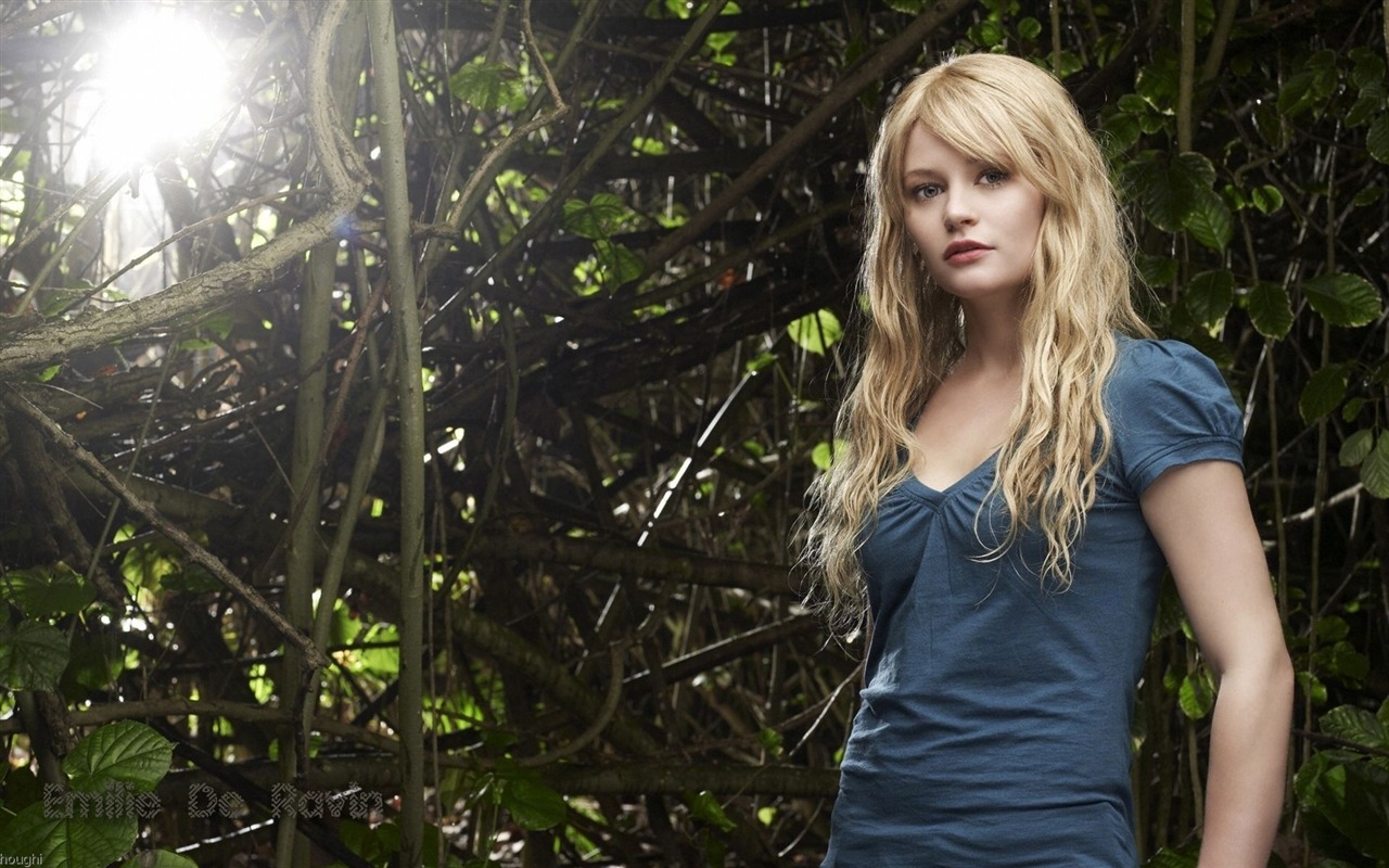 Emilie De Ravin 艾米莉·德瑞文 美女壁紙 #6 - 1280x800