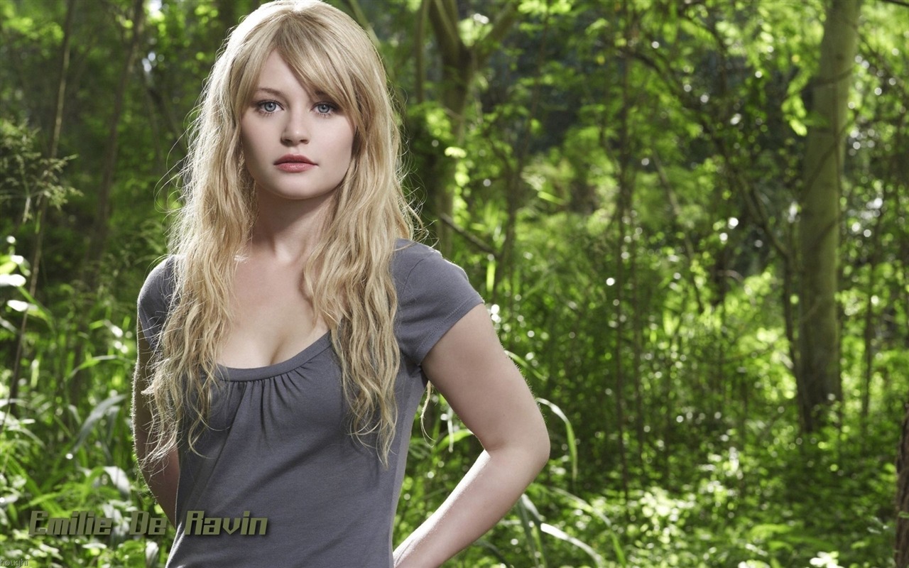 Emilie De Ravin beautiful wallpaper #7 - 1280x800
