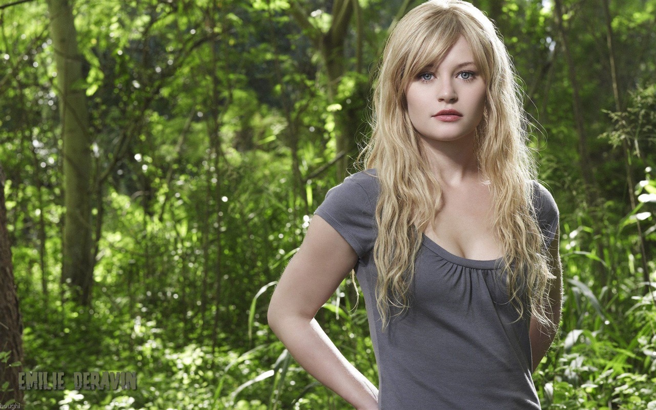 Emilie De Ravin beautiful wallpaper #11 - 1280x800