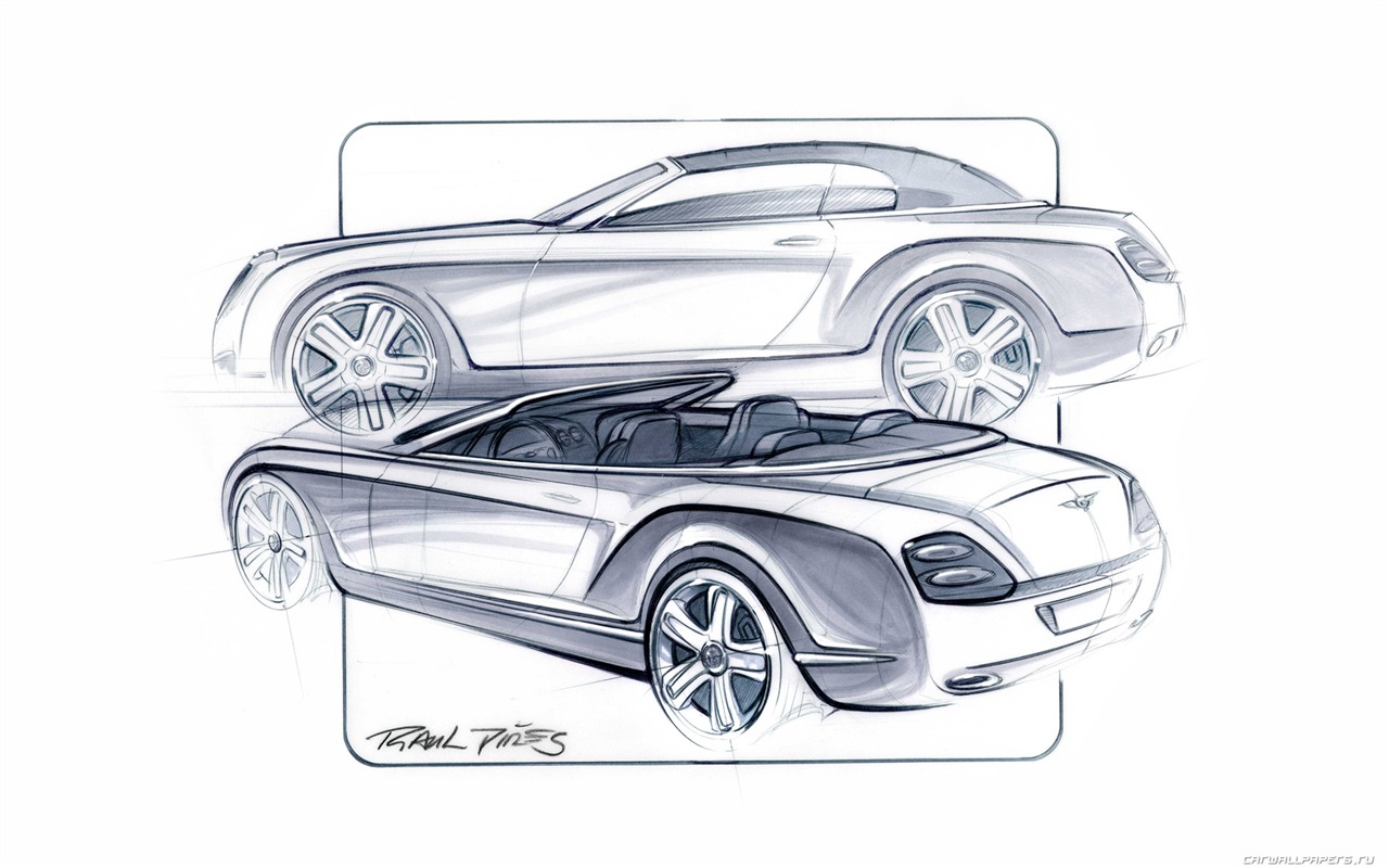 Bentley Continental GTC - 2006 HD tapetu #28 - 1280x800