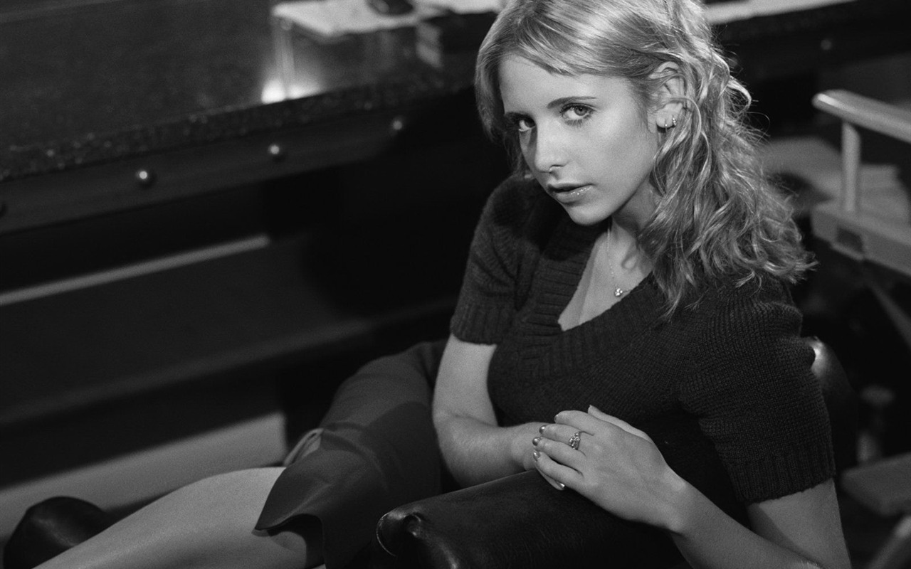 Sarah Michelle Gellar krásnou tapetu (2) #9 - 1280x800