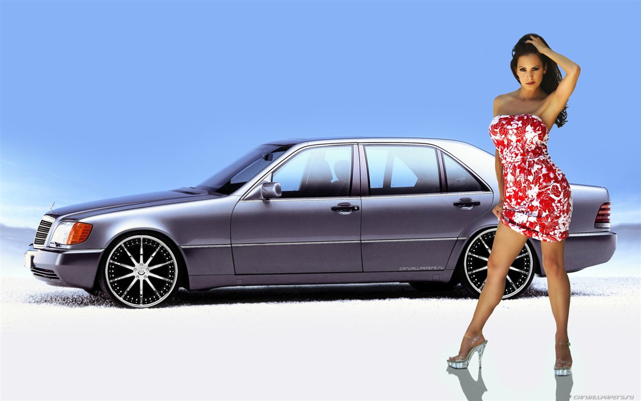 香車美女 壁紙(一) #4 - 1280x800