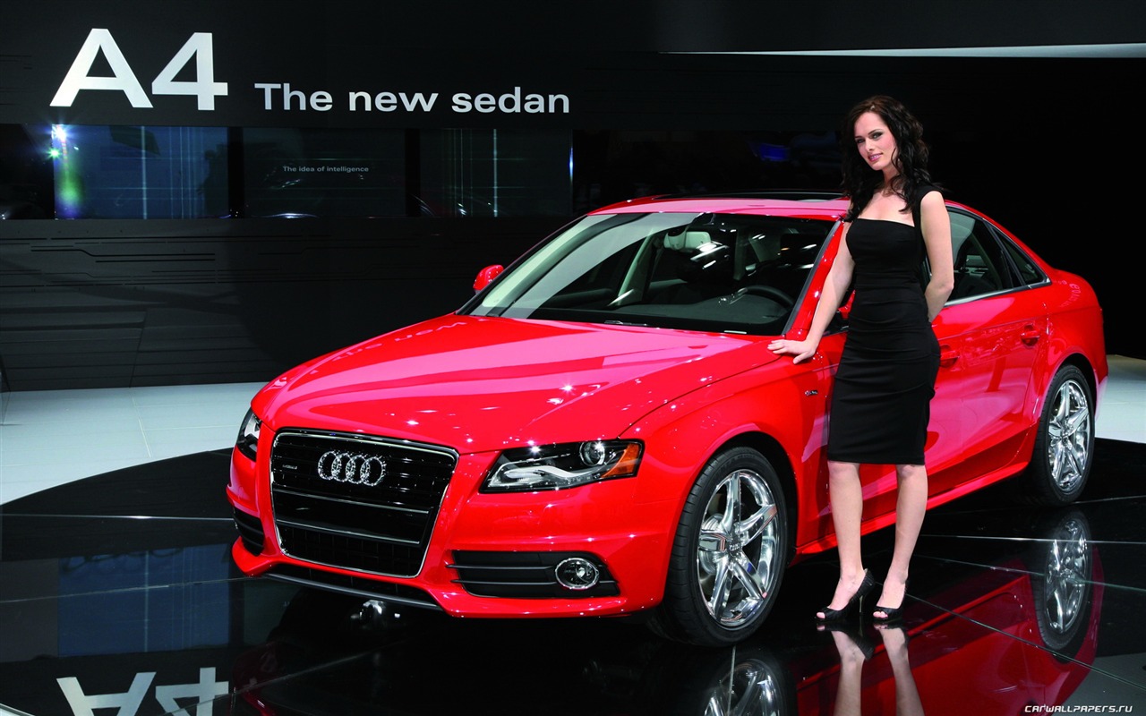 Cars and Girls wallpapers (2) #4 - 1280x800