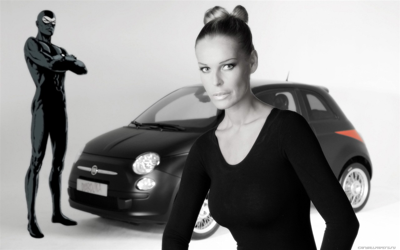 Cars and Girls wallpapers (2) #6 - 1280x800