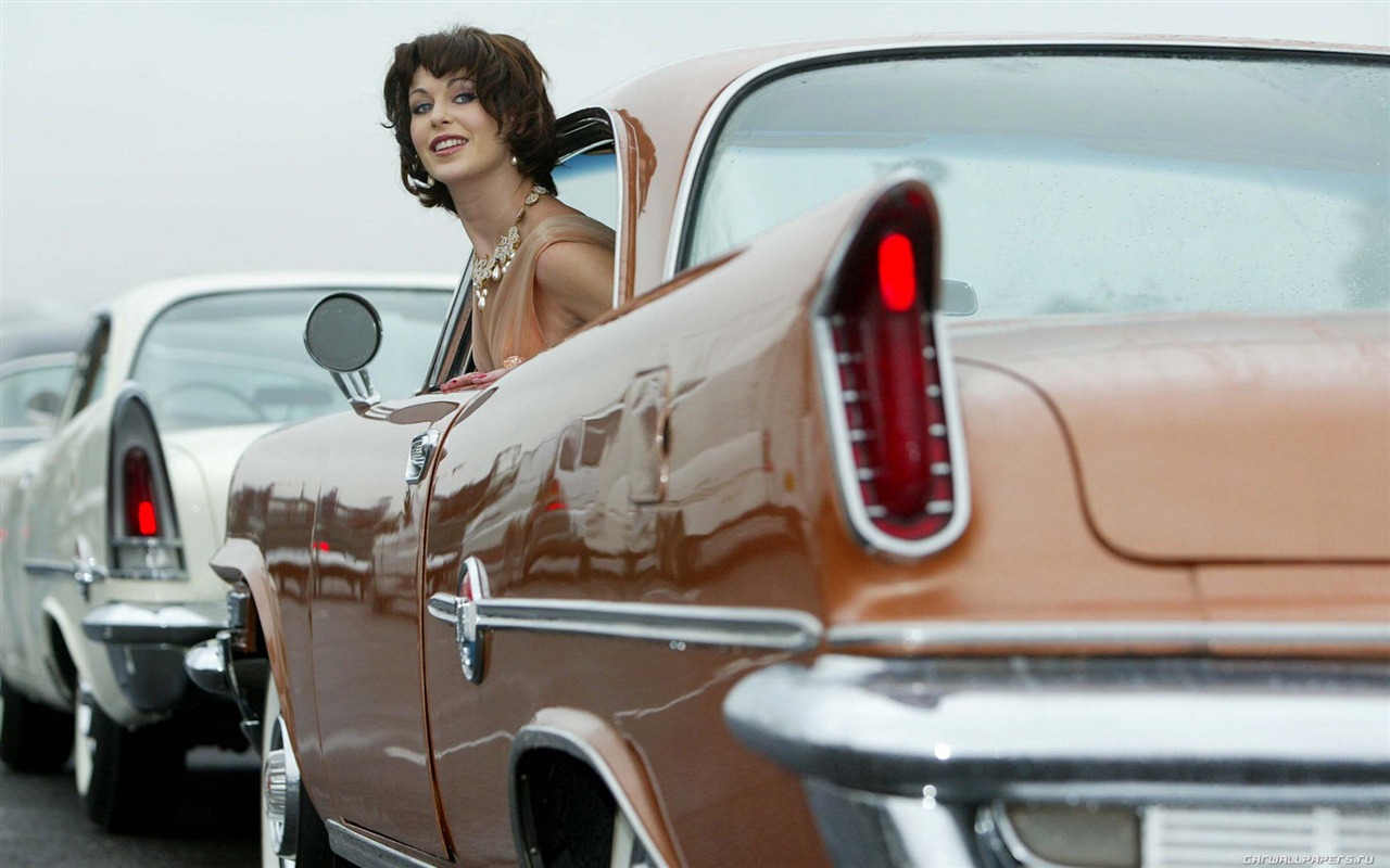 Cars and Girls wallpapers (8) #2 - 1280x800
