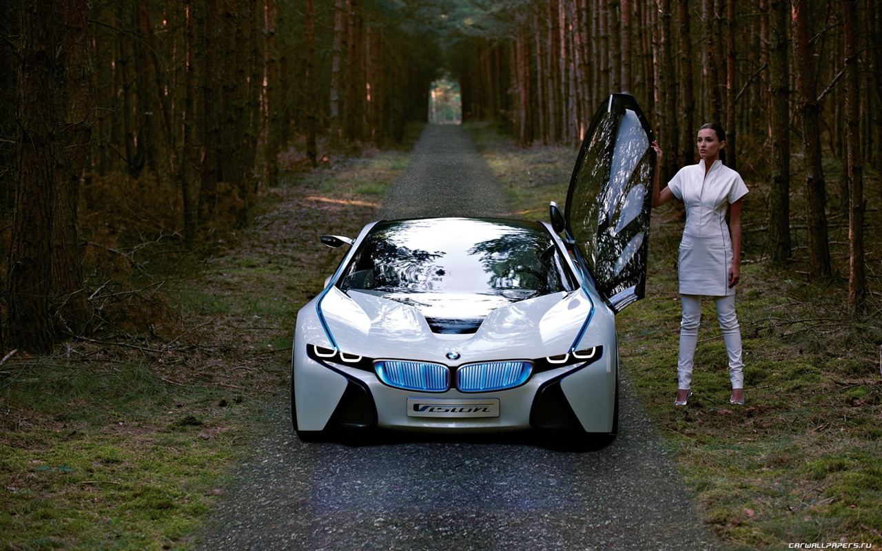 Cars and Girls wallpapers (8) #9 - 1280x800