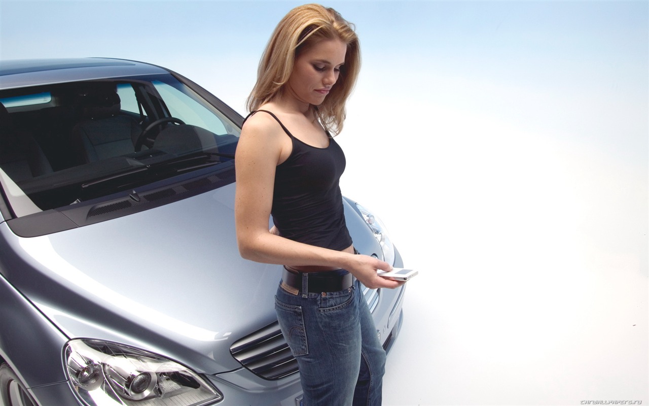 Cars and Girls wallpapers (8) #15 - 1280x800