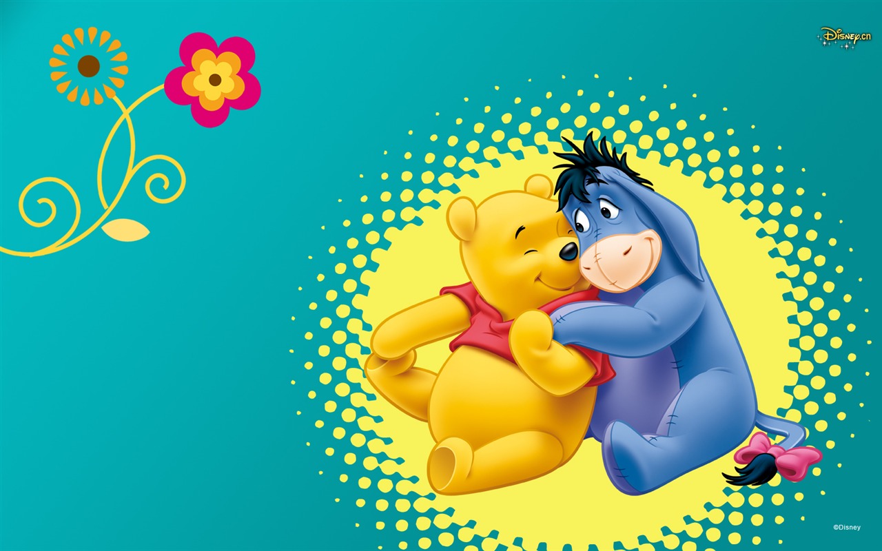 Walt Disney karikatury Medvídek Pú tapety (2) #13 - 1280x800