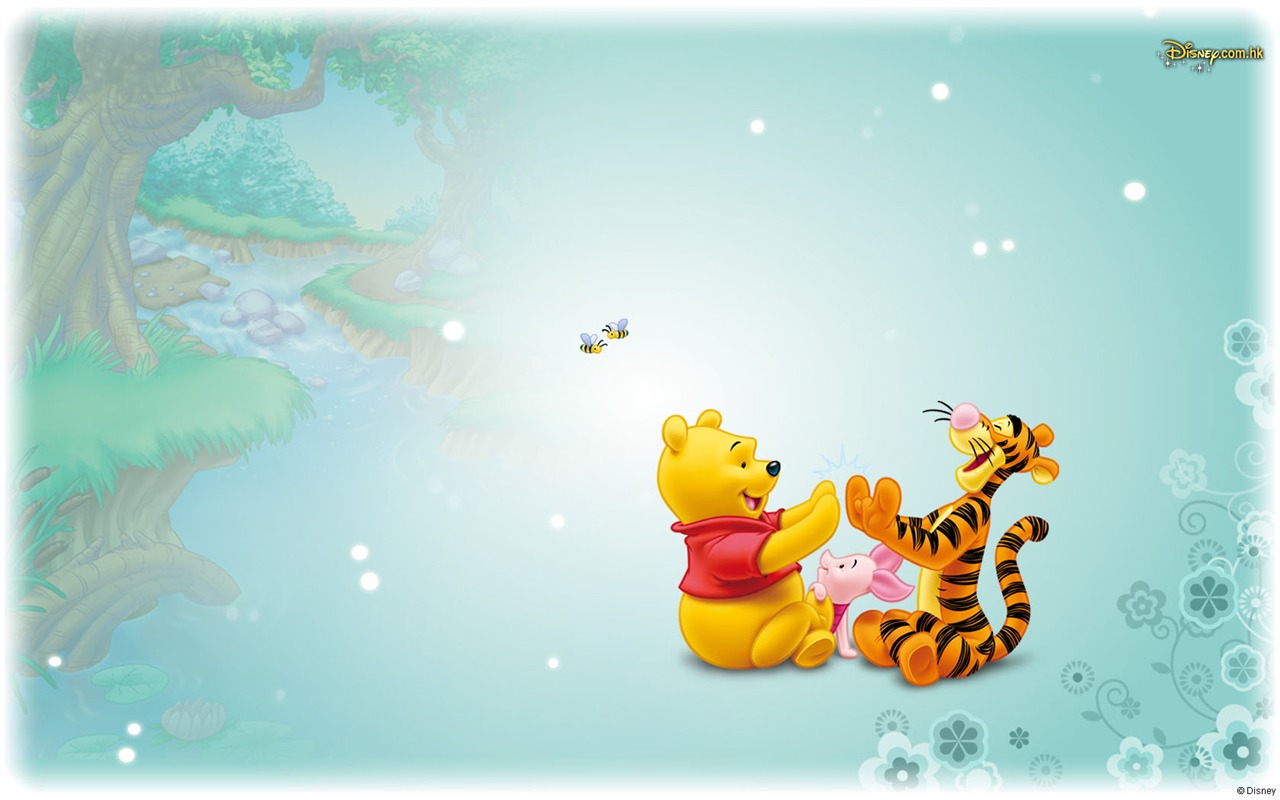 Walt Disney karikatury Medvídek Pú tapety (2) #22 - 1280x800