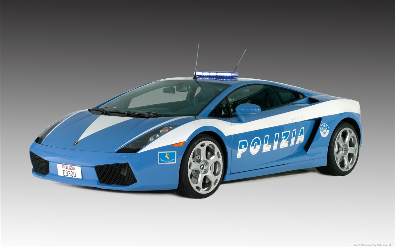 Lamborghini Gallardo Police - 2005 HD Wallpaper #1 - 1280x800